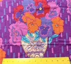 WESTMINSTER FIBERS Cotton Quilt Sewing Fabric 2 yds (72″) x 42″w Lg FLORAL Prnt