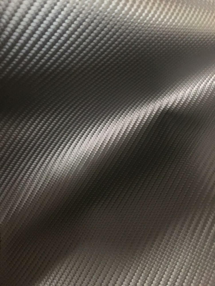 SHIPS FOLDED Black Carbon Fiber faux leather auto upholstery, Hospitality FABRIC