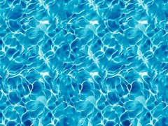 1m x 1.60m Pique / Pique Water Print Sold By The Metre 95% Cotton 5% Elastane