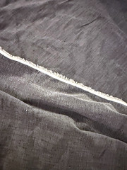 Yarn Dyed Linen Fabric Dark Gray Speckled 48” Wide Light Med BTY