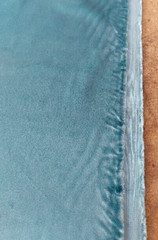 Plain Velvet / Stone Blue Width : 142cm. Length : 2.50 metres