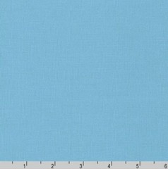 Kona Cotton Solid AQS Challenge 2024 Waterfall Blue Fabric Print by Yard D151.01