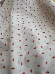 TINY ROSE BUD FLOWERS FLORAL SEWING FABRIC 100% Cotton
