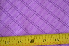 By 1/2 Yd, Purple Diagonal Striped Quilt Cotton, Fabric Traditions/2001, N381