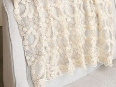 Embroidery Beaded Wedding Dress Lace Fabric Women Clothing Skirts Gown Trim 0.5M