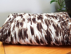 RAYON COTTON FABRIC NEW 112″ x 40″ ANIMAL PRINT BROWN BEIGE CRAFT SEWING