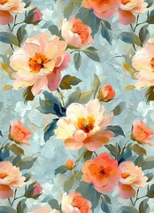 By Yrd 3D Floral Viscose Rayon Material Fabric Dress Robe Soft Breathable Cotton