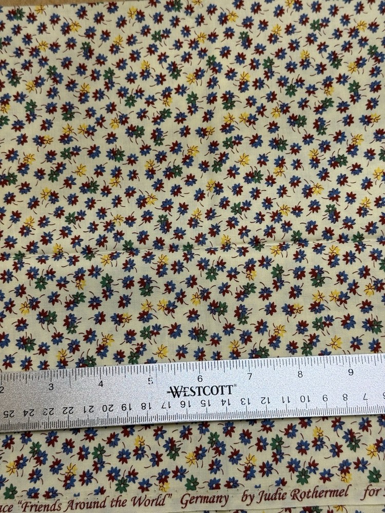 JUDIE ROTHERMEL MARCUS BROS REPRODUCTION QUILT COTTON-1/2 YARD X 44″ AUNT GRACE