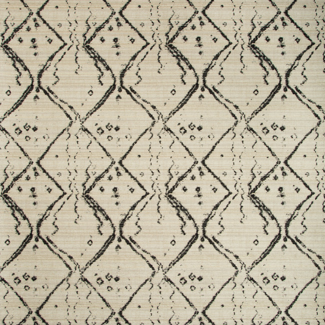 4.25 Yards of Kravet Design 34948.81.0 Globe Trot Nero Upholstery Fabric