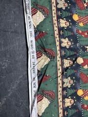 Debbie Mumm Border Christmas Santa Claus Quilt Sew Craft 2 Yards Border