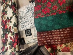 You Select ~ Cotton Christmas fabric by the yard x 45″ ~Makers Holiday, etc