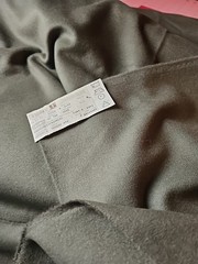 Olive Green Wool Cashmere Made In Germany Fabric 3 Yards 3″ x 60″