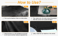 Suede Headliner Fabric Material For Pickup truck Interior Roof Liner Upholstery