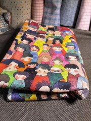 8 oz Cotton Canvas Fabric Floral Print 59” Wide by the Yard for Sewing