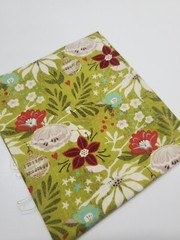 Basic Grey Fabric Christmas Floral Moda Holiday Sew Quilt Seasonal FAT QUARTER