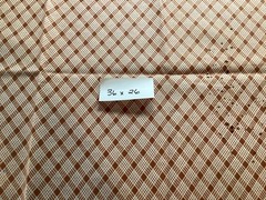 Feedsack Cotton Quilt Scraps Large Pieces Lot Of 9 Patterns One Pound Vintage