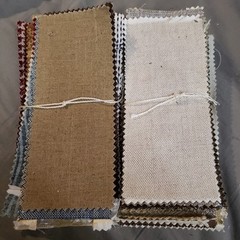 80pc Loose Fabric Samples 4x9in Fabric Swatches Various Patterns (b)