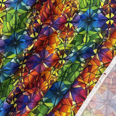 Little Johnny Kaleidoscope – Multi 150cm Wide 100% Cotton Fabric For Crafting