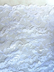 White Floral Lace Fabric By the Yard 54″ Wide