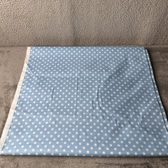 Waverly Blue White Polka Dot Quilting Fabric 4.25 Yards Cotton Sewing Yardage
