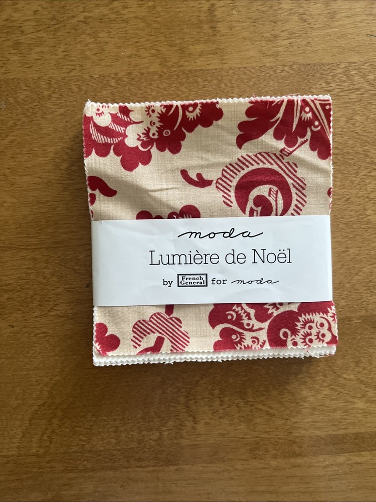 Moda Lumiere De Noel By French General Charm Pack