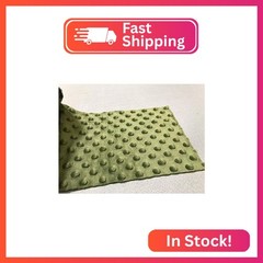 LUVFABRICS Very Soft Minky dimple dot Fabric by The Yard (Rosemary)