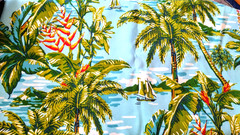 TROPICAL PARADISE Broad Cloth/Duck 7 Total Yds – 2-2yd pieces/ 2-1 1/2yd pieces