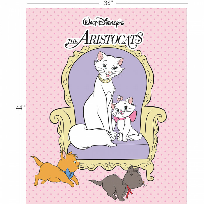 Disney Aristocats 36 X 44″ Panel by Camelot fabrics