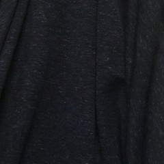 Linen Tencel Luxurious Japanese Knit Drapey Jersey fabric semi-sheer true Navy
