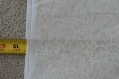 By 1/2 Yd, 44″ Wide, Cream Print on Cream Lighter-Weight Cotton, M5594
