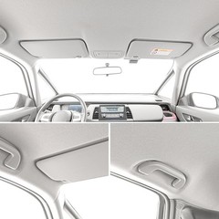 Suede Auto Headliner Fabric Grey 96″ L × 60″ W with Foam Backing