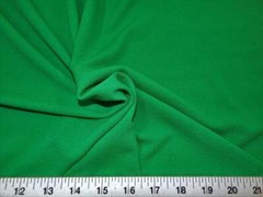 Liverpool Textured Fabric 4 way Stretch Scuba Kelly Green LP03