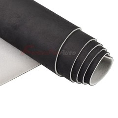 Black Suede Headliner Fabric Foam Backed Car Roof Liner Upholstery 108″ x 60″