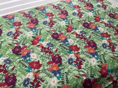 fabric Flower And Butterfly By M, Liss 43″ X 36” BTY 971