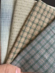 10 pcs Yarn-Dyed Cotton Fabric Bundle 7×9” Patchwork Quilting