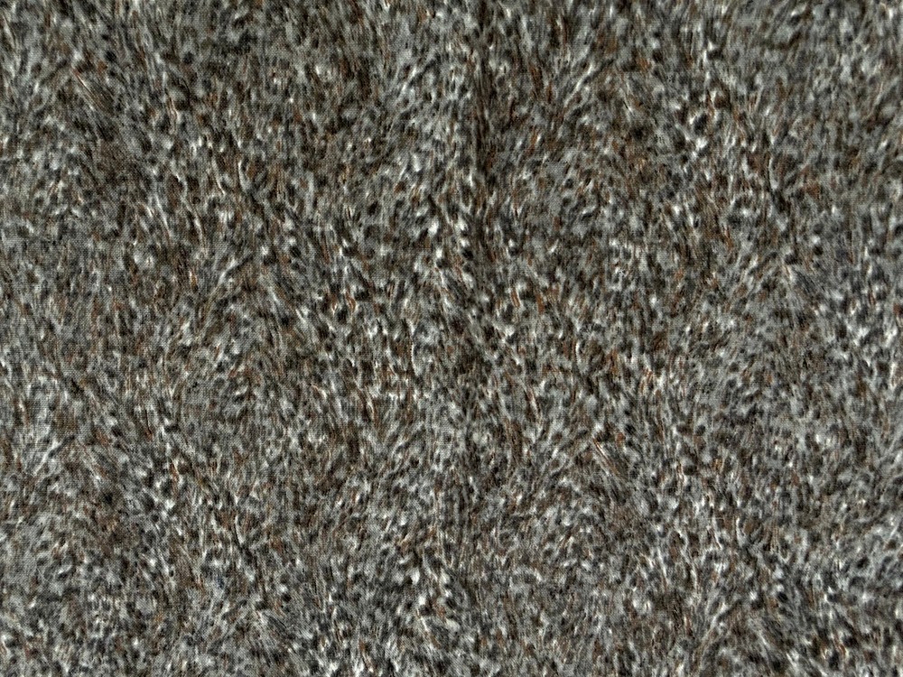 NISHIMURA Gray Rise & Shine #32114 cotton fabric 44 x 18″ (1/2 yard)