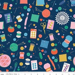 ‘Hand Made’ ~ 5″ x 5″ Squares, Riley Blake $3.99 Ships ANY Amount Of Fabric