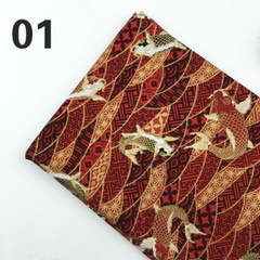Japanese Style 100% Cotton Fabric Material Craft Clothing Home Decor By Meter