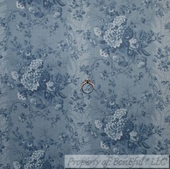 BonEful FABRIC FQ Cotton Quilt Gray White Gingham Check DUMBO Elephant Movie Kid