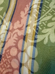 Lot of 3 shades of green print designs fabrics plaid quality floral samples
