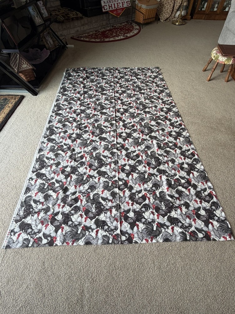 NEW Wilmington 2yds & 4″ x 44″ “Proud Rooster”