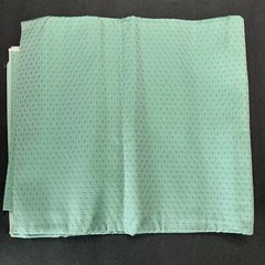 Green Small Geometric Pattern Acetate Rayon Fabric 44″W x 55″ L