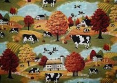 The Farm Cotton Fabric