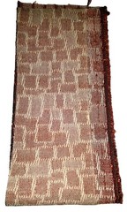 Upholstery Fabric Swatch Medium Brown w/ Medium Gray Tones 18.25″X 4″ MPN #8T