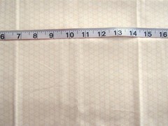 1 yd Cotton Fabric “Basic Grey” for MODA, Cream with Cream Circles