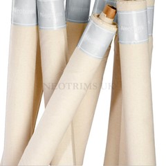Calico Fabric 100% Cotton Undyed NATURAL Cream & WHITE & BLACK Superior Smooth
