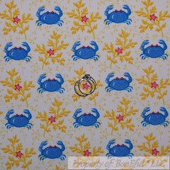 BonEful Fabric FQ Cotton Quilt White Red Blue Yellow Woodstock Baseball Sport US