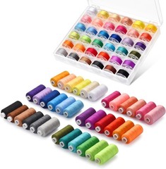 Eoehro 72pcs Sewing Thread kit, 36 Colors Machine Threads, 36 colors