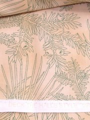 100% cotton Christmas quilt fabric Hoffman International green pine needles 2+yd