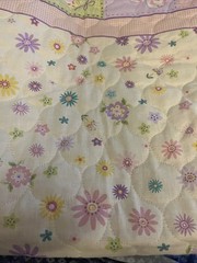 VIP Pastel Baby Theme Pre Quilted Panel Quilt or Wall Hanging Nursery